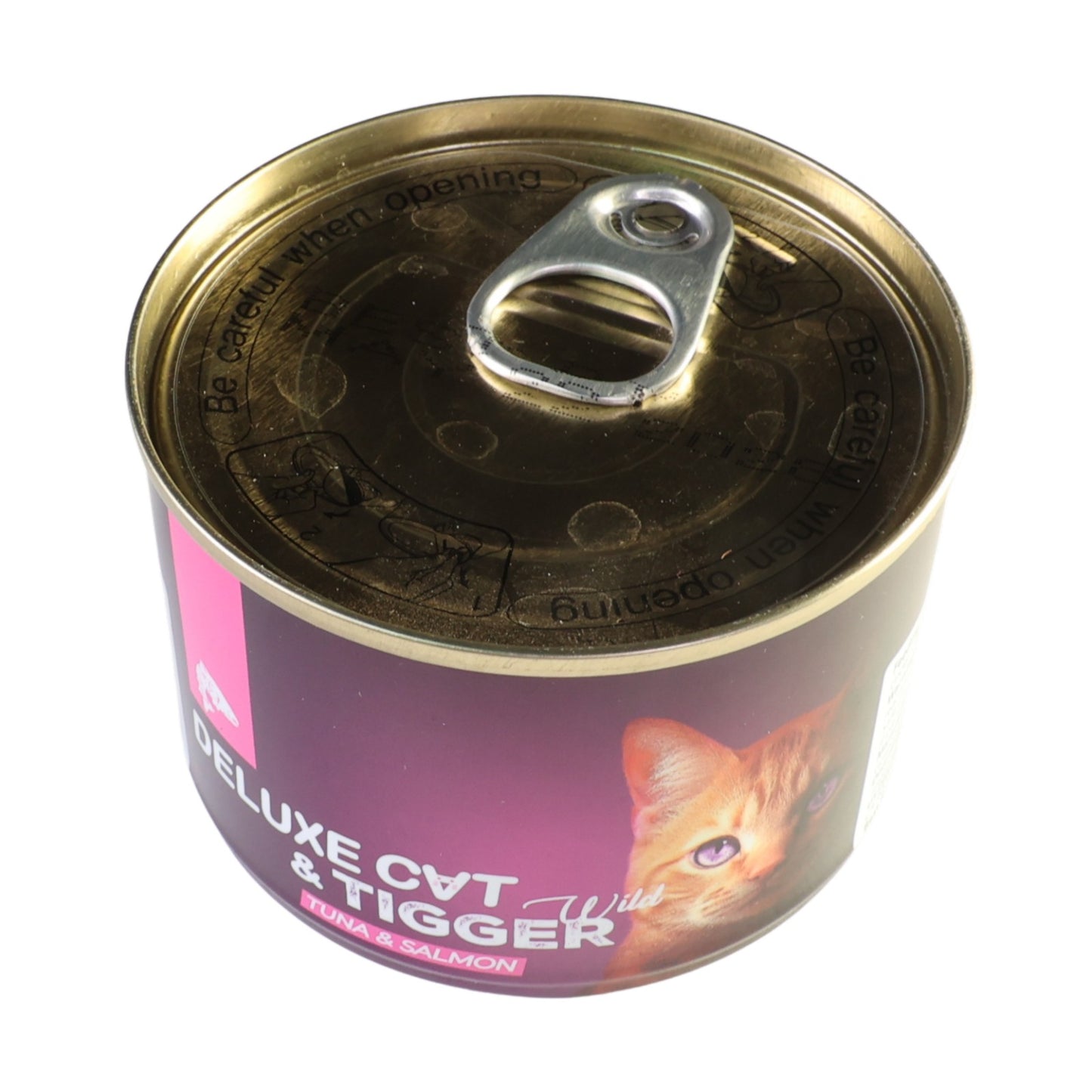 Sajo Deluxe Cat & Tigger Tuna & Salmon Wet Cat Food, 5.64 Oz Can