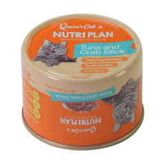 Queen's Cat & NUTRI PLAN - Tuna & Crab Meat
