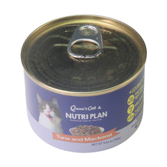 Queen's Cat & NUTRI PLAN - Tuna & Mackerel