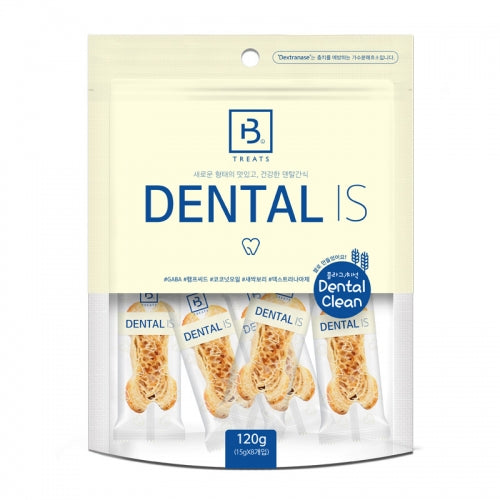 브리더랩 플라그 치석 제거 덴탈껌, 4.23 Oz, 8개입