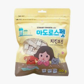 마트루 펫 세일러 치킨 강아지 & 고양이 간식, 1.76oz, 1팩