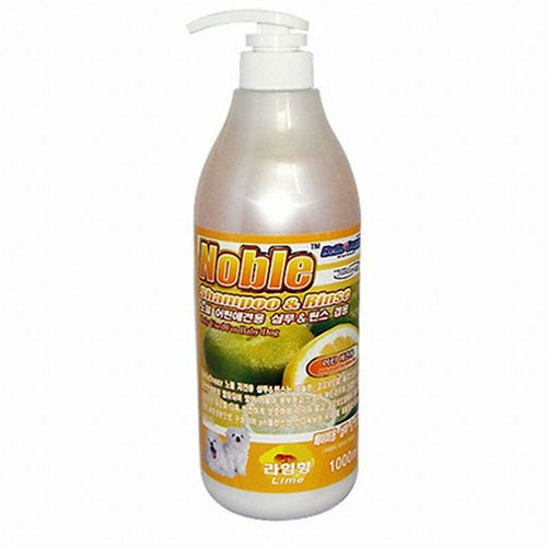헬로 도기 샴푸 & 컨디셔너 라임향, 1000ml