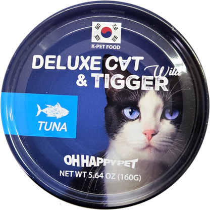 Sajo Deluxe Cat & Tigger Tuna Wet Cat Food, 5.64 Oz Can