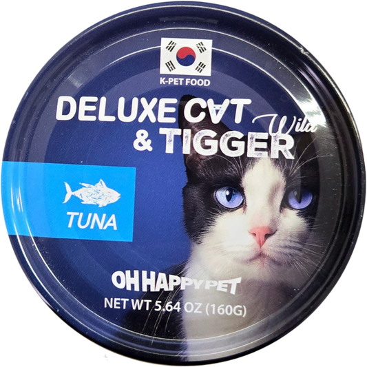 Sajo Deluxe Cat & Tigger Tuna Wet Cat Food, 5.64 Oz Can