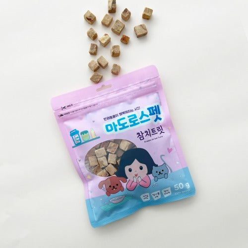 Matroo's Pet Sailor 참치 고양이 & 강아지 간식, 1.76온스, 1개입