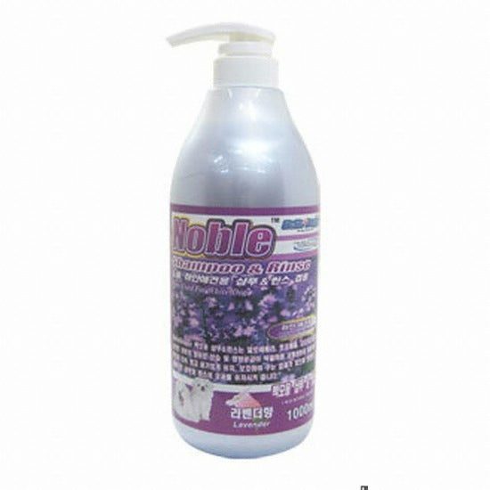 헬로 도기 샴푸 & 컨디셔너 라벤더 향, 1000ml
