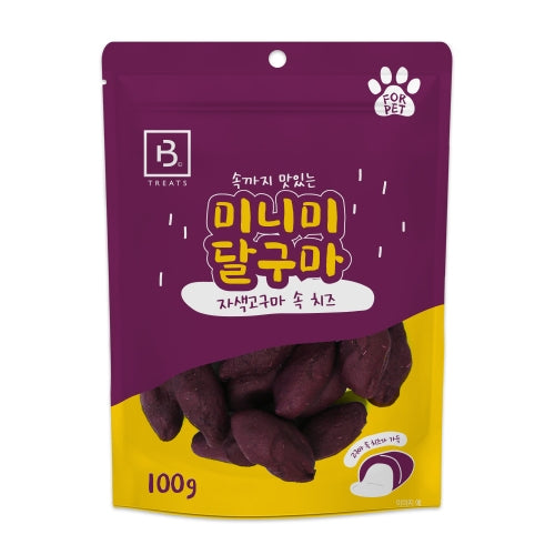 브리더랩 미니미 자색고구마 고양이 & 강아지 간식, 99g, 1개입