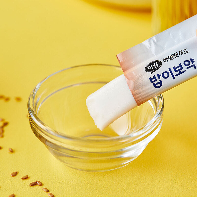 하림 바비보약 데일리 양갱 건강한 코트 반려견 간식, 56.1g, 7개 팩