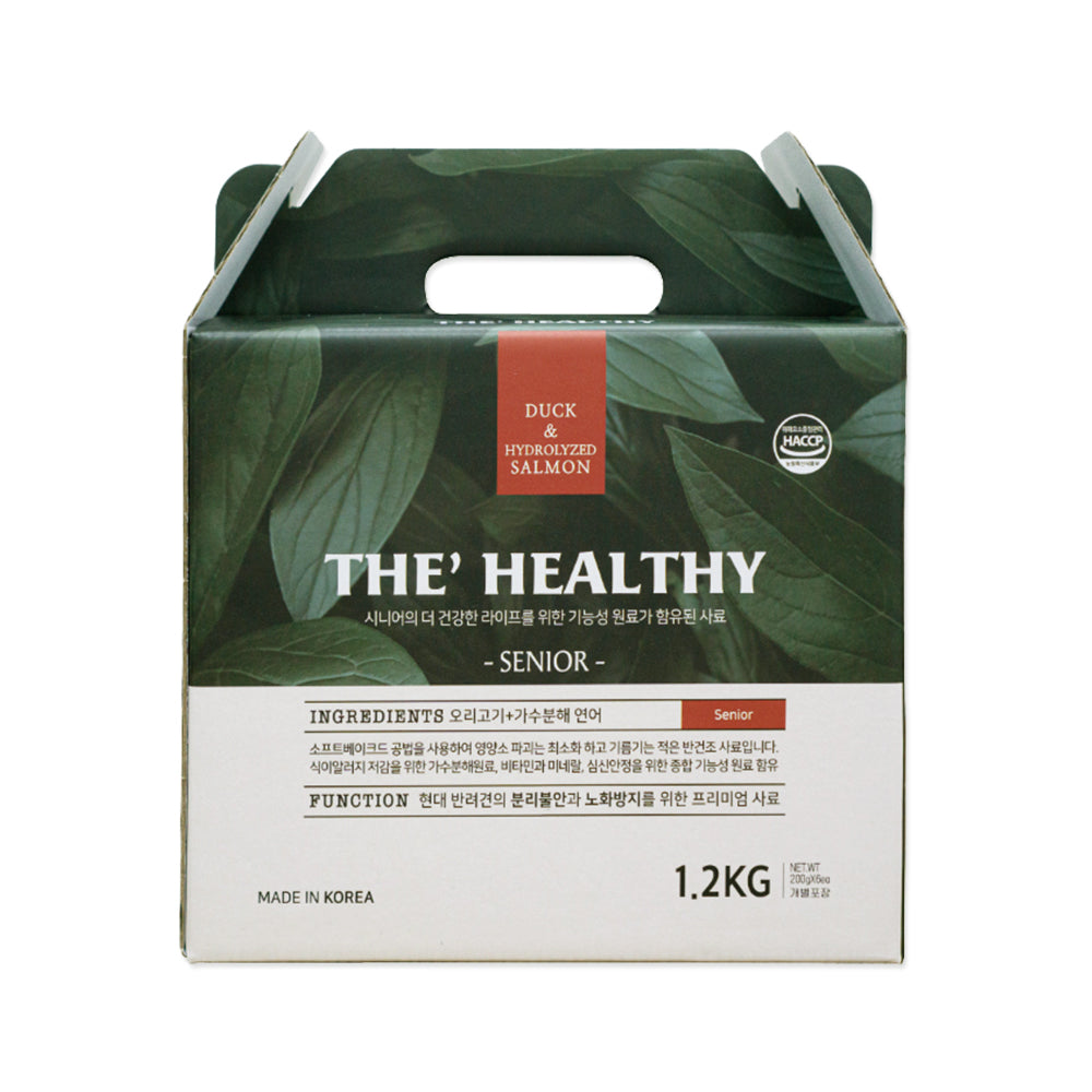 Healthy SENIOR 키블 건조 강아지 사료, 3.65lb, 1개입