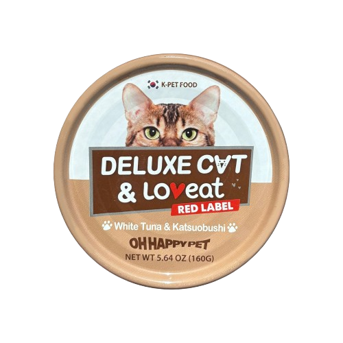 Sajo Deluxe Cat & Loveat White Tuna & Katsuobushi Wet Cat Food, 5.64 Oz Can