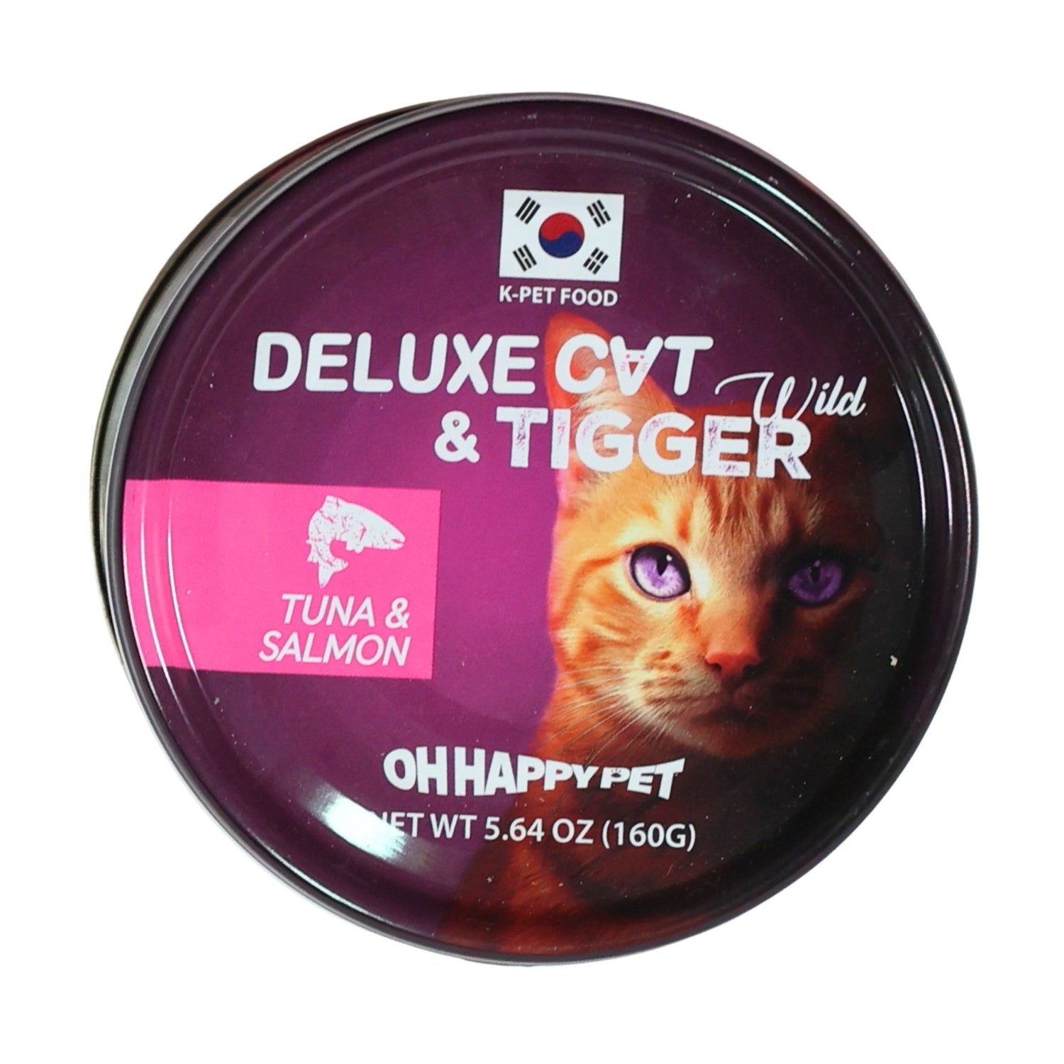 사조 디럭스 고양이 티거 참치 & 연어 습식 고양이 사료, 5.64 Oz 캔