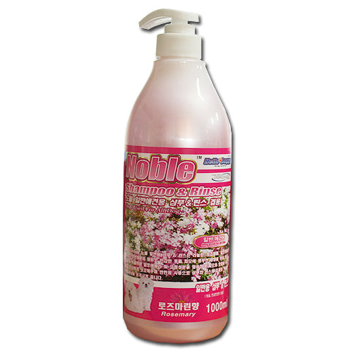 헬로 도기 샴푸 & 컨디셔너 로즈마리향, 1000ml