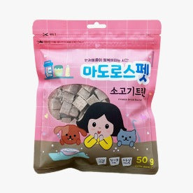 Matroo's Pet Sailor 비프 강아지 고양이 간식, 1.76온스, 1개입