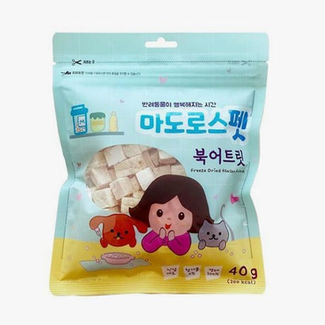 Matroo 펫 세일러 명태 고양이 & 강아지 간식, 1.41oz, 1개입