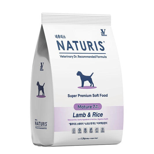 Sungbo Naturis Mature 7+ Lamb & Rice  Soft Kibble Dog Food