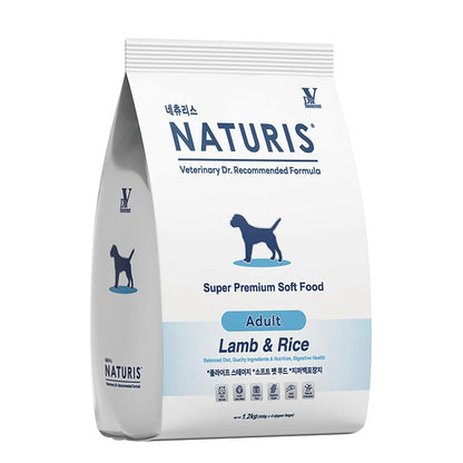 Sungbo Naturis Adult Lamb & Rice Soft Kibble Dog Food