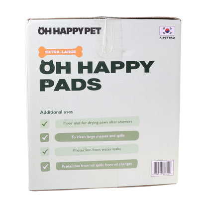Oh Happy Pet Pee Pads, Pack of 100