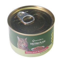 Queen's Cat & NUTRI PLAN - Tuna & Anchovy