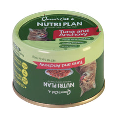 Queen's Cat & NUTRI PLAN - Tuna & Anchovy