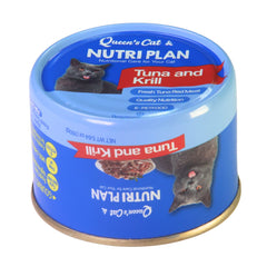 Queen's Cat & NUTRI PLAN - Tuna & Krill