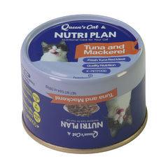 Queen's Cat & NUTRI PLAN - Tuna & Mackerel