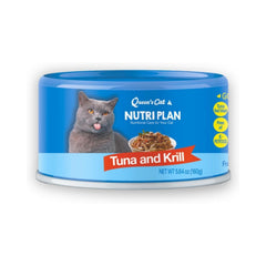Queen's Cat & NUTRI PLAN - Tuna & Krill