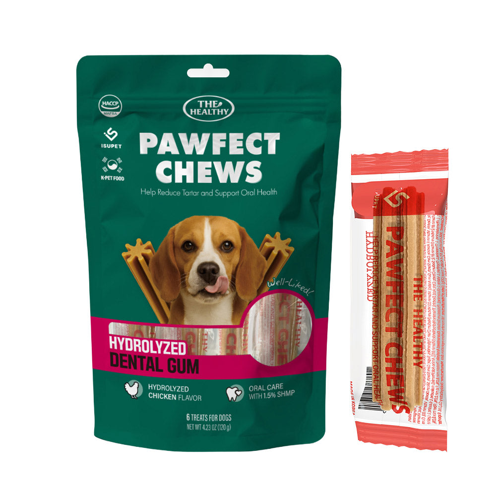 The Healthy Pawfect Chews Chicken Dog Dental Treat,  Pack of 6