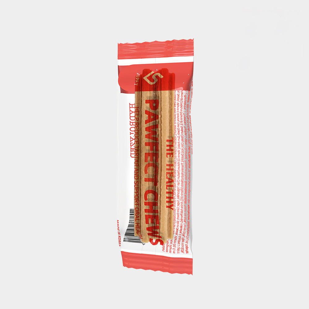 건강한 파우펙트 츄스 치킨 강아지 치아 관리 간식, 6개 팩